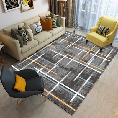 Thảm trải sàn hiện đại mẫu thảm lì đế cao su chống trượt, kích thước 1m6x2m / carpet size 1m6x2m