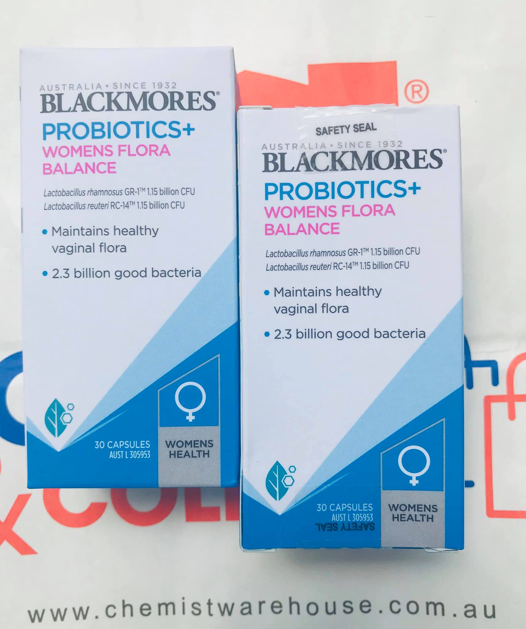 Blackmores Probiotics + Womens Flora Balance
