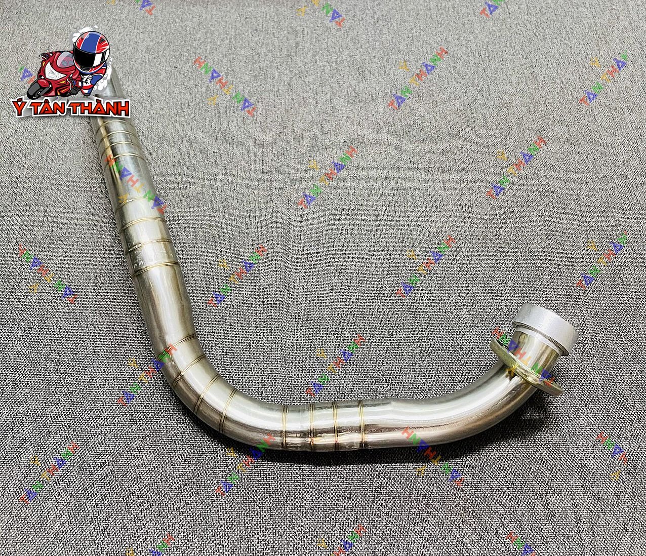 Cổ Pô Inox Khúc Exciter 155