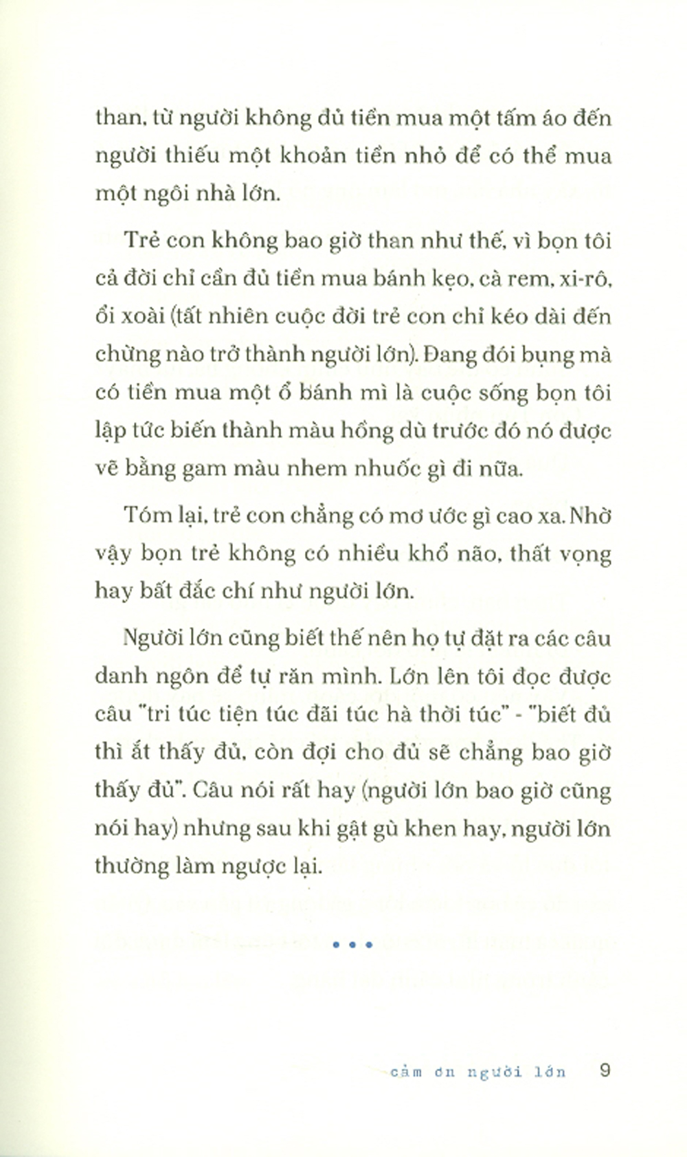 Cảm Ơn Người Lớn (Bìa Cứng)