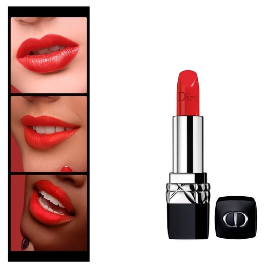 Son Dior 844 Trafalgar Màu Cam Đỏ