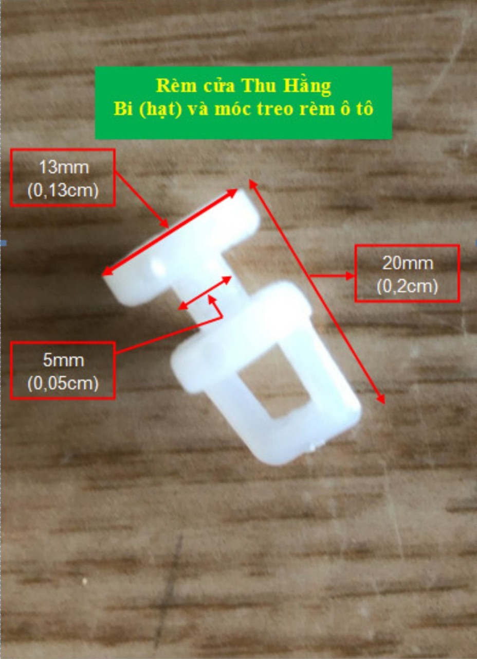 Hạt (Bi) Kèm Móc S Treo Rèm Ô Tô