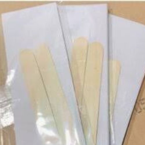 Que và Giấy Wax Lông ( 2 que gỗ và 50 tờ giấy wax )
