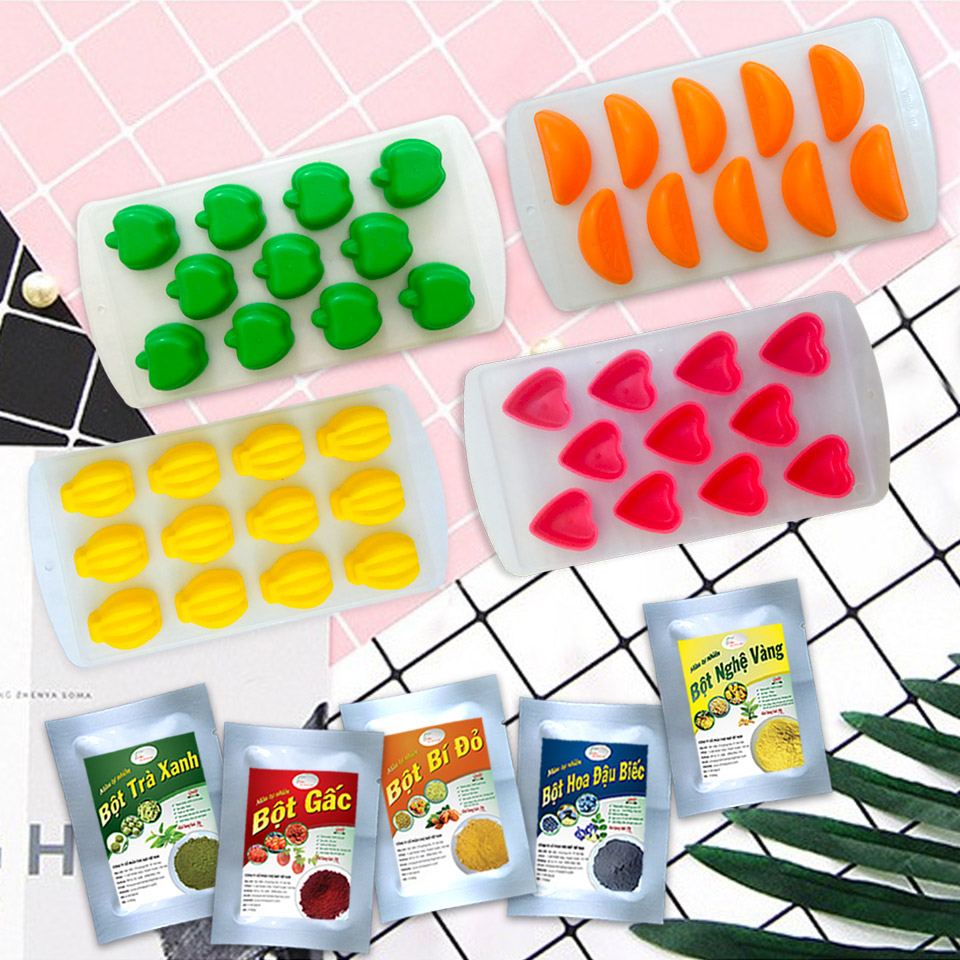 Khuôn Thạch Rau Câu Silicone