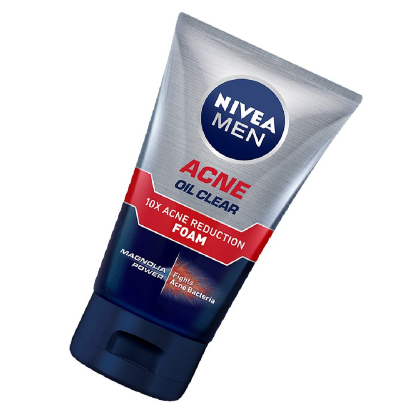 Sửa rửa mặt Nivea men cho da nhờn giảm mụn 100g
