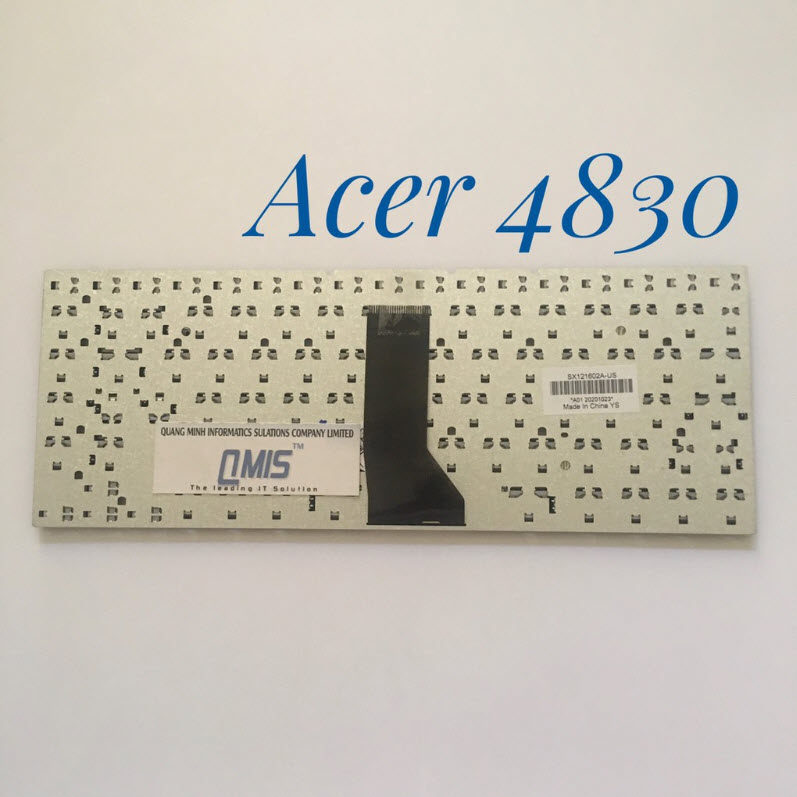 Bàn phím laptop Acer Aspire E1-410, E1-430, E1-432, E1-411, E1-470, E1-472, E5-411, E5-471, E5-472, ES1-411, ES1-511, ES1-431 - 4830