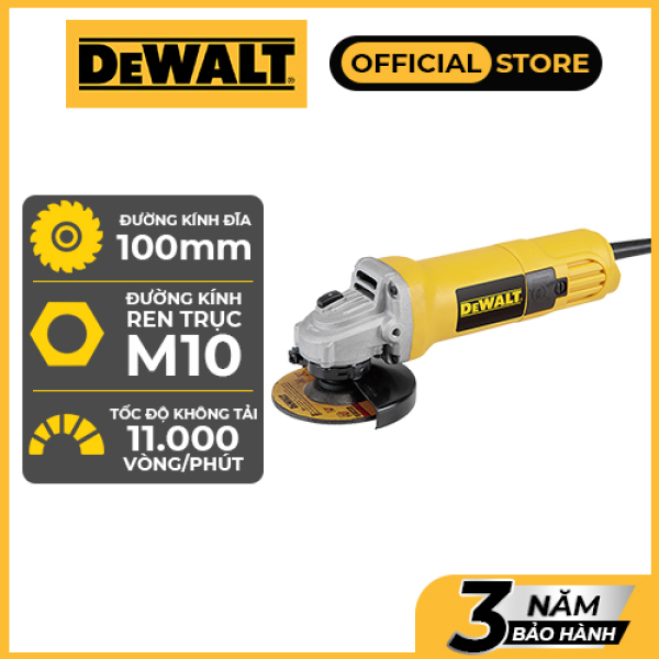 Bảng giá Máy mài cầm tay dùng điện Dewalt DW801-B1 | 850W | Bảo hành 3 năm | Chính hãng