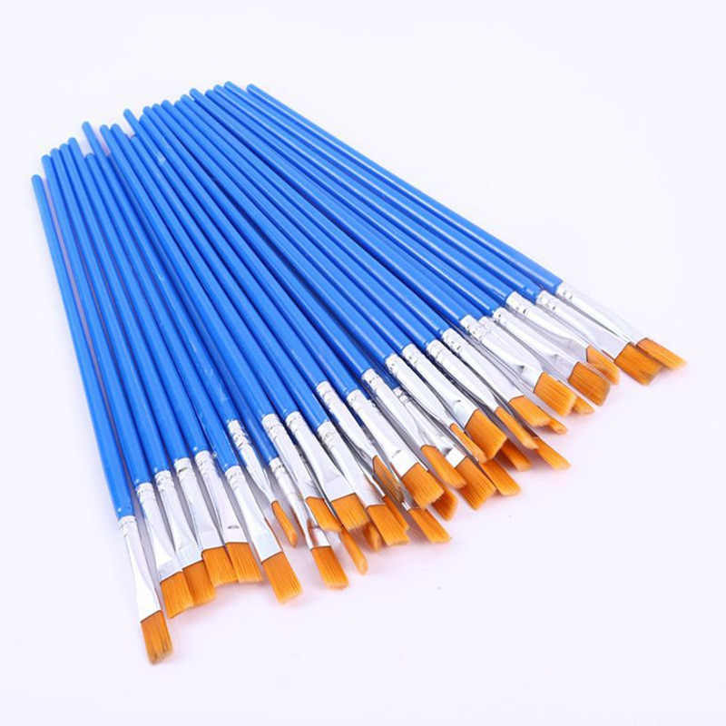 10 cây cọ vẽ màu nước ( cọ bản) cho bé