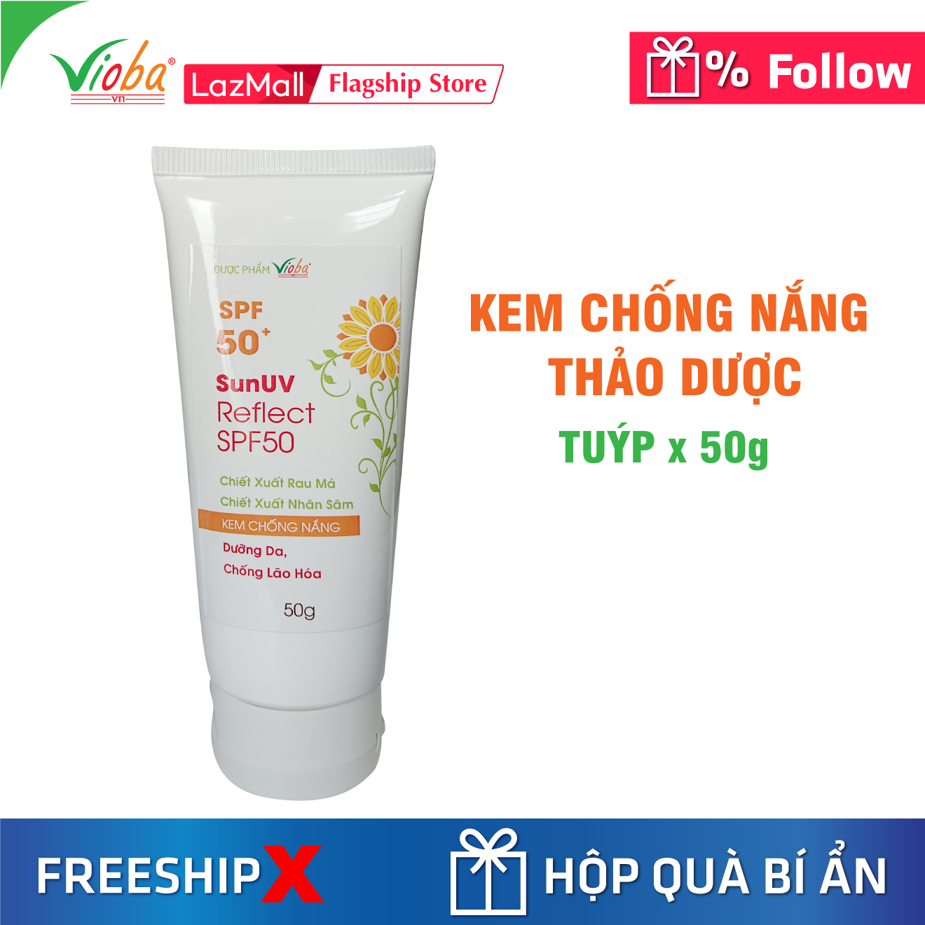 BÁO GIÁ KEM LÀM MỜ VẾT THÂM NÁM TÀN NHANG REBIRTH ADVANCED PLACENTA CONCENTRATE 50ML | Shopee Lazada Sendo Tiki mới nhất 12 Kem chống nắng thảo dược, ngăn ngừa tác hại của các tia: UVB, UVA. Dưỡng ẩm da mềm mịn tươi sáng hơn. Góp phần làm mờ các vết: thâm, nám, tàn nhang và ngăn ngừa tình trạng lão hóa da sớm. Kem SunUV của Vioba, tuýp 80g và 50g.