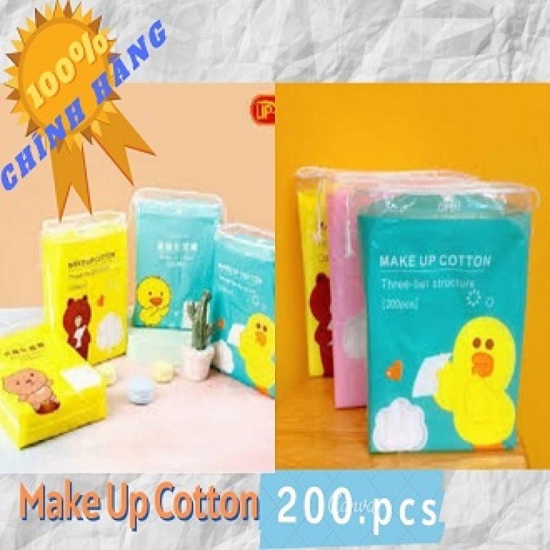 bông tẩy trang Hàn Quốc Make Up Cotton – 200pcs