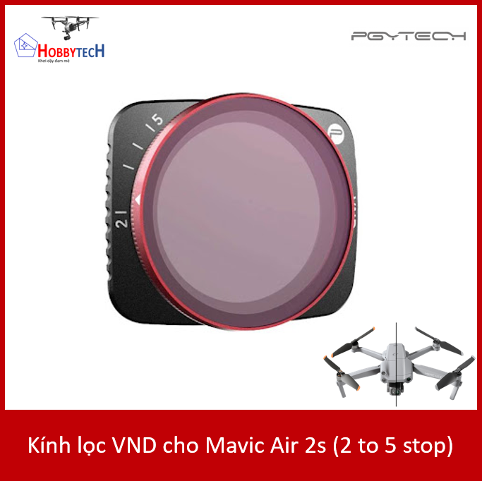 Kính lọc Mavic Air 2S VND Filter (2 to 5 stop) – PGYtech
