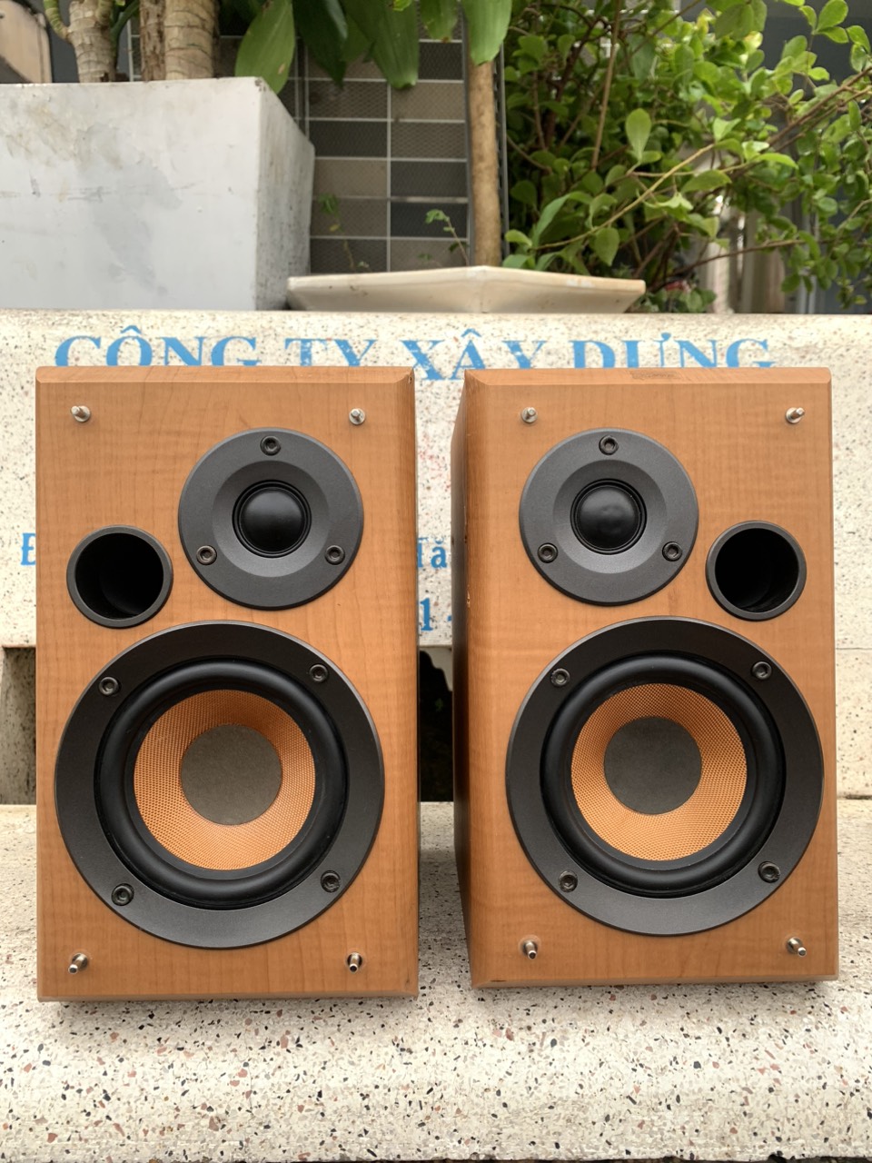 Bán Cặp Loa booksheolf Nghe Nhạc Denon USC - MA5 đẹp keng hát tốt