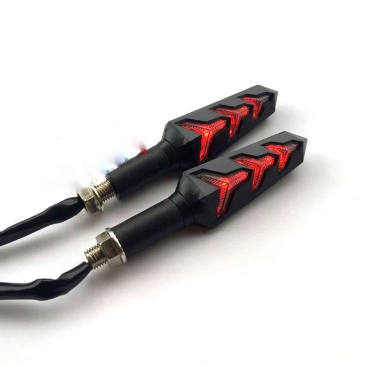 Bộ 2 Đèn Xi Nhan chạy đuổi Audi LamBoGhiNi xe Ex150,winner...Xanh,Đỏ,Vàng
