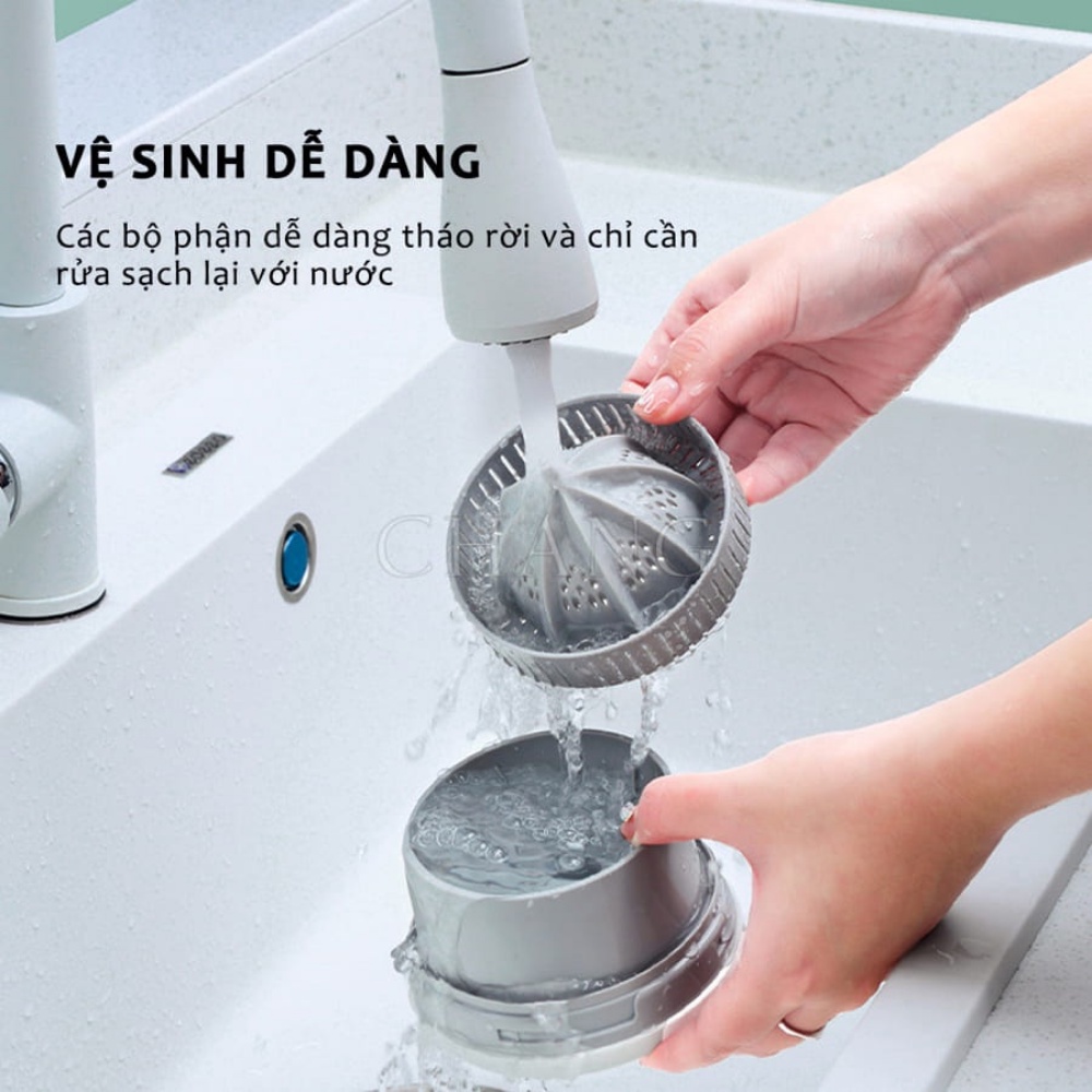 Máy Vắt Cam Tự Động, Máy Ép Cam Cao Cấp Không Dây Chính Hãng Bảo Hành 12 Tháng Mega big 5.0