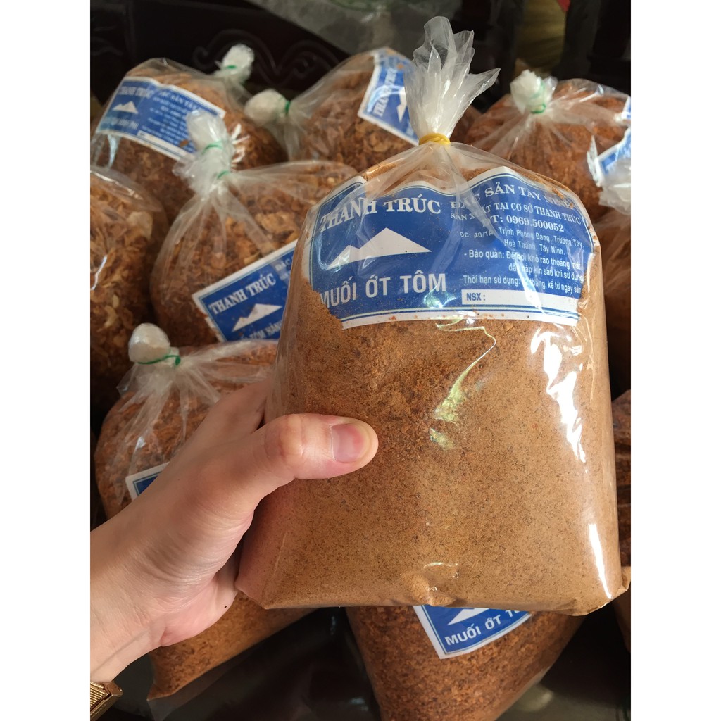 (500Gr) Muối Ớt Tôm Nhuyễn