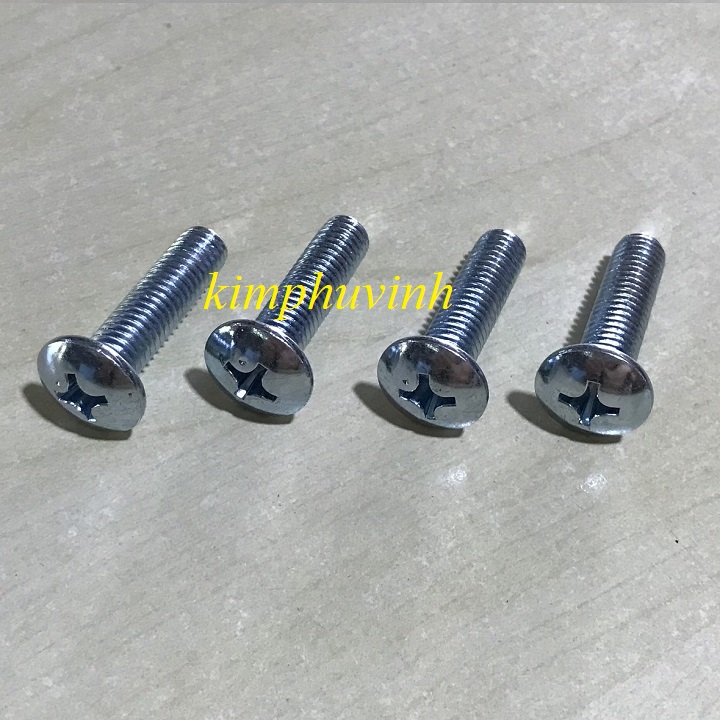 50 CON - 8x30MM BULONG ĐẦU BAKE - ỐC BAKE ĐẦU DÙ