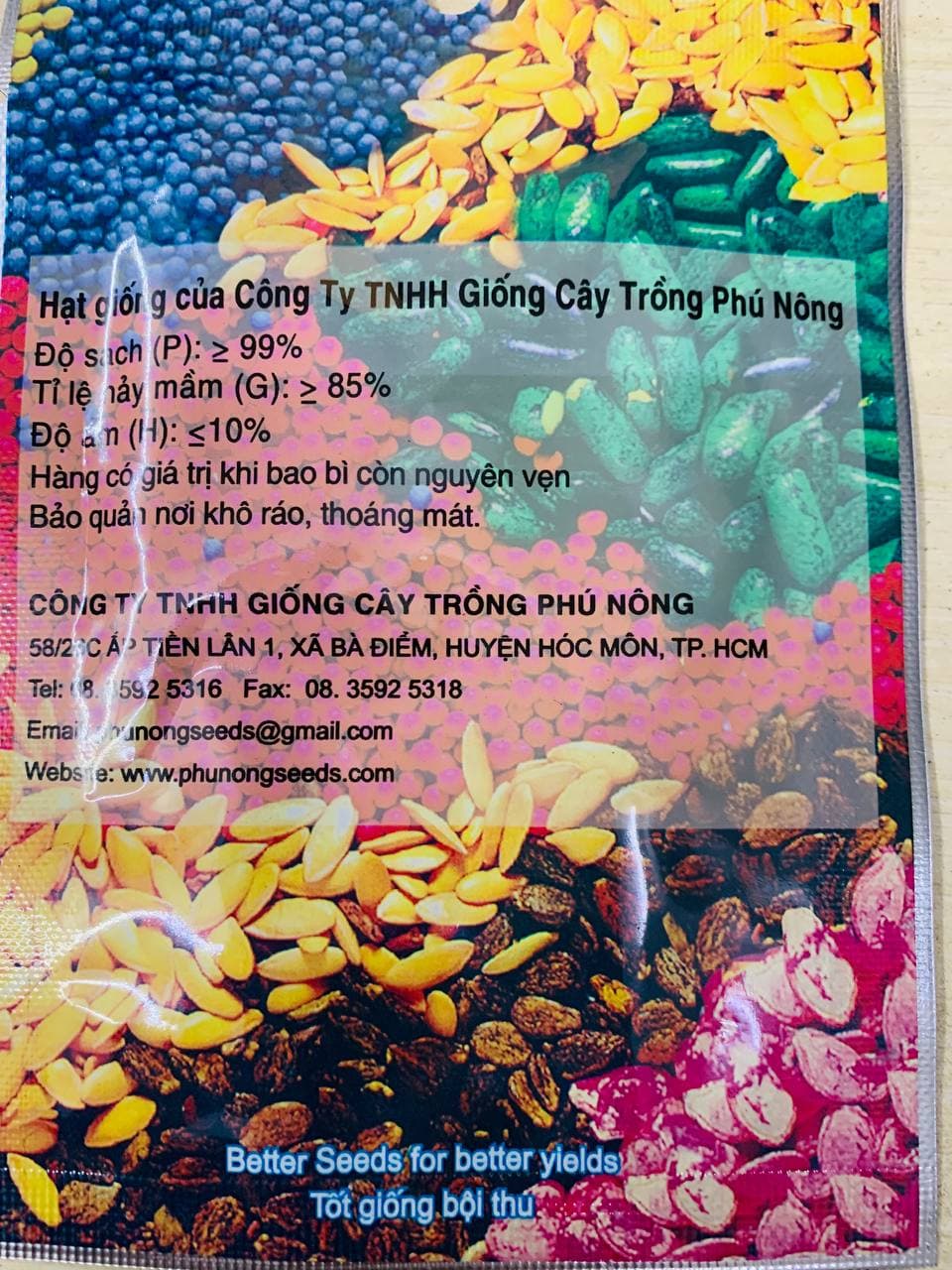 Hạt Giống Đậu Bắp Đỏ Phú Nông