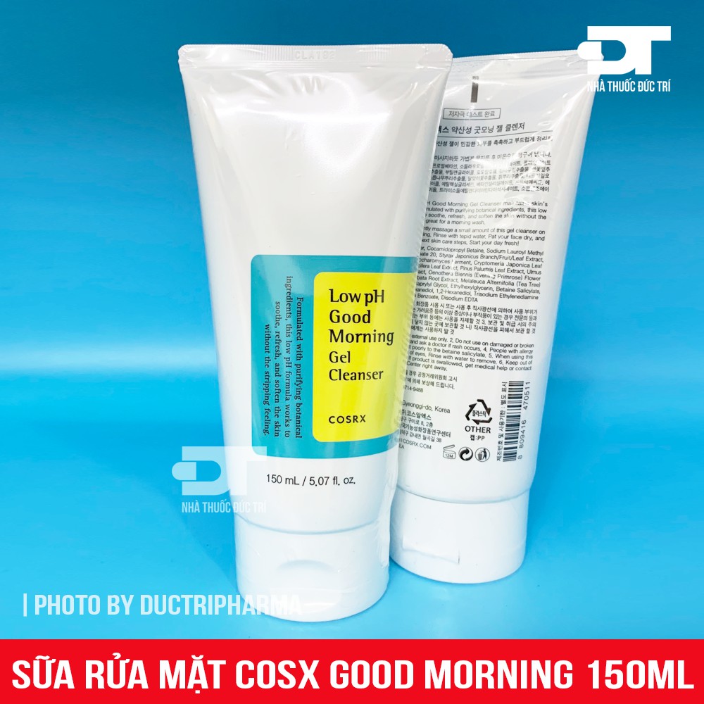Sữa Rửa Mặt Cosrx Low Ph Good Morning Gel Cleans