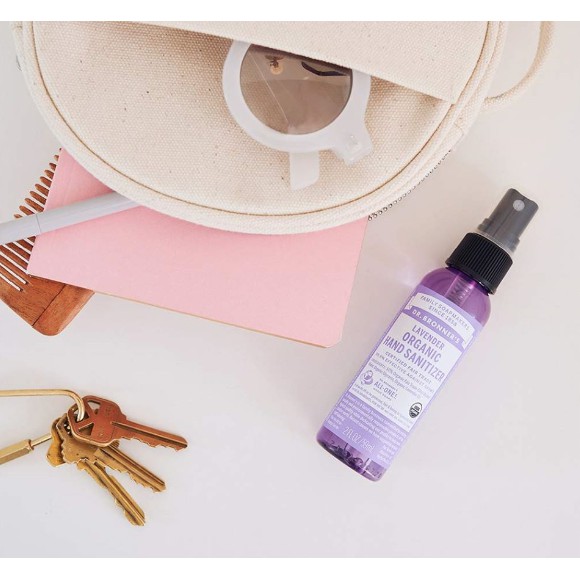 Nước rửa tay Khô hữu cơ Dr Bronner