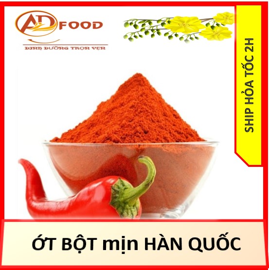 100g ớt bột mịn hàn quốc loại ngon