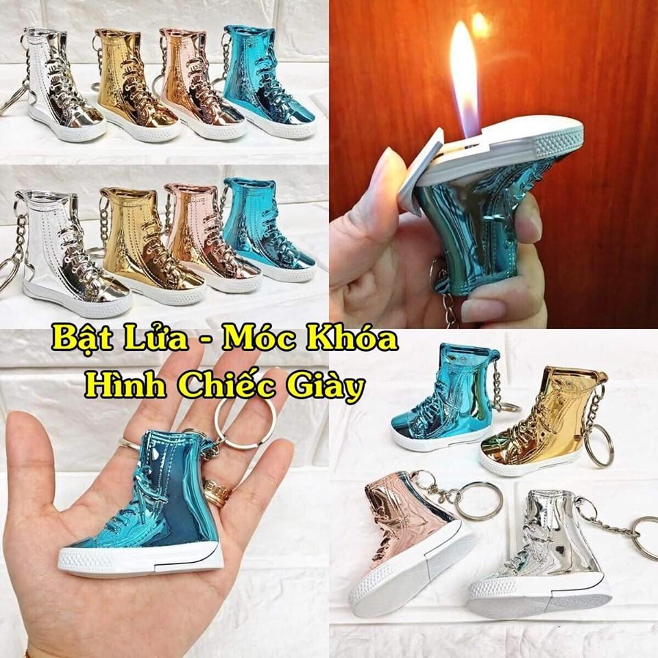 [HCM]BẬT LỬA - MÓC KHÓA HÌNH CHIẾC GIÀY - (XÀI GAS)