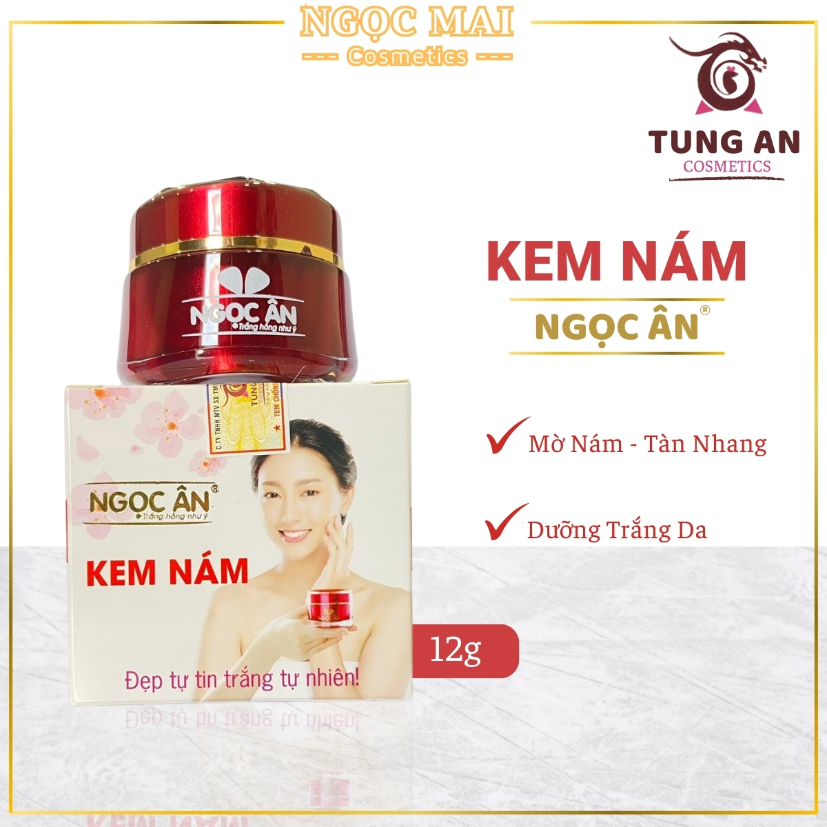 Kem  Nám Ngọc Ân 12g