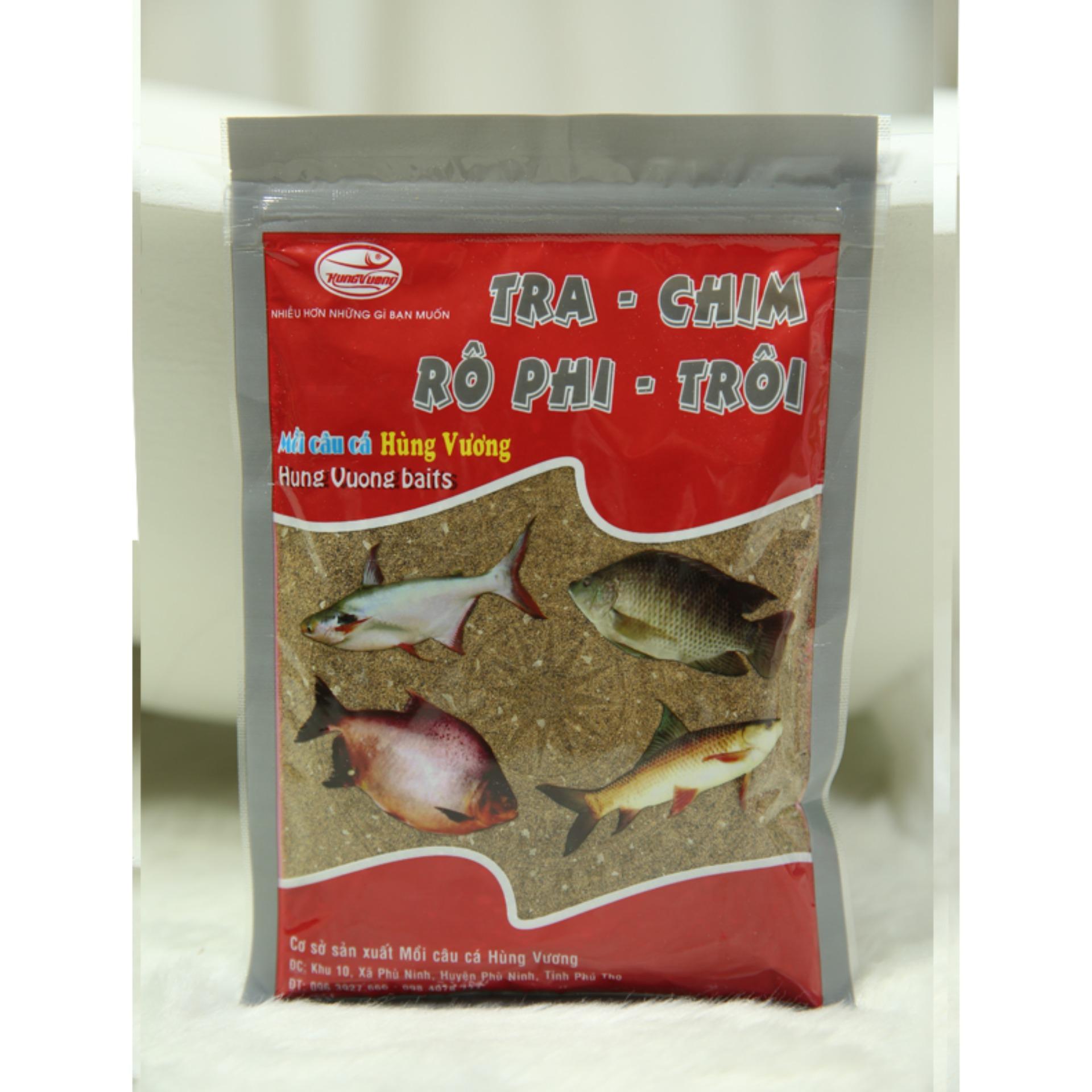 Mồi câu cá Rô phi ( 500g ) chuyên câu cá rô phi - Mồi câu cá Hùng Vương