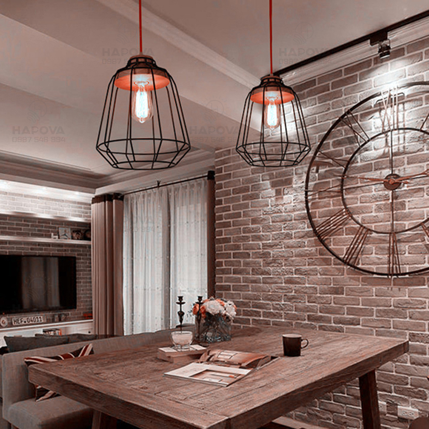 Đèn thả trần đĩa bay HAPOVA MIKIAS 2068