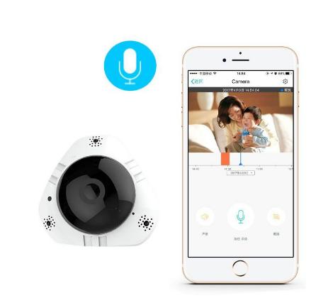Camera WIFI YooSee Giám Sát Mini Ốp Trần, Tường VR360