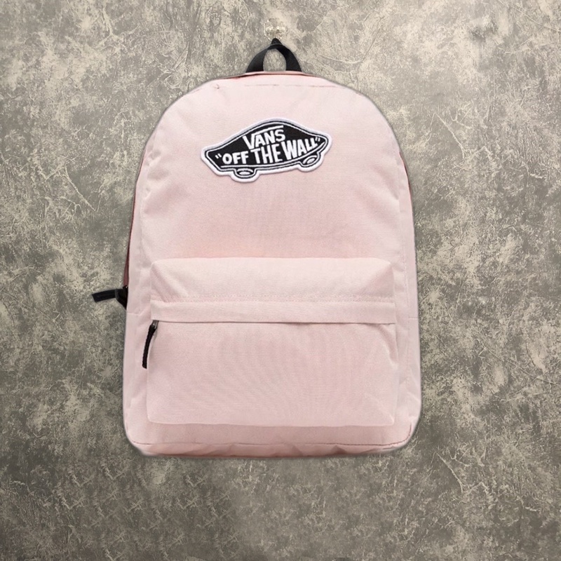 (Chính Hãng) (Tặng Túi Vải) Balo Vans Basic - Logo Đen Trắng (Có Sẵn - Full Tag)