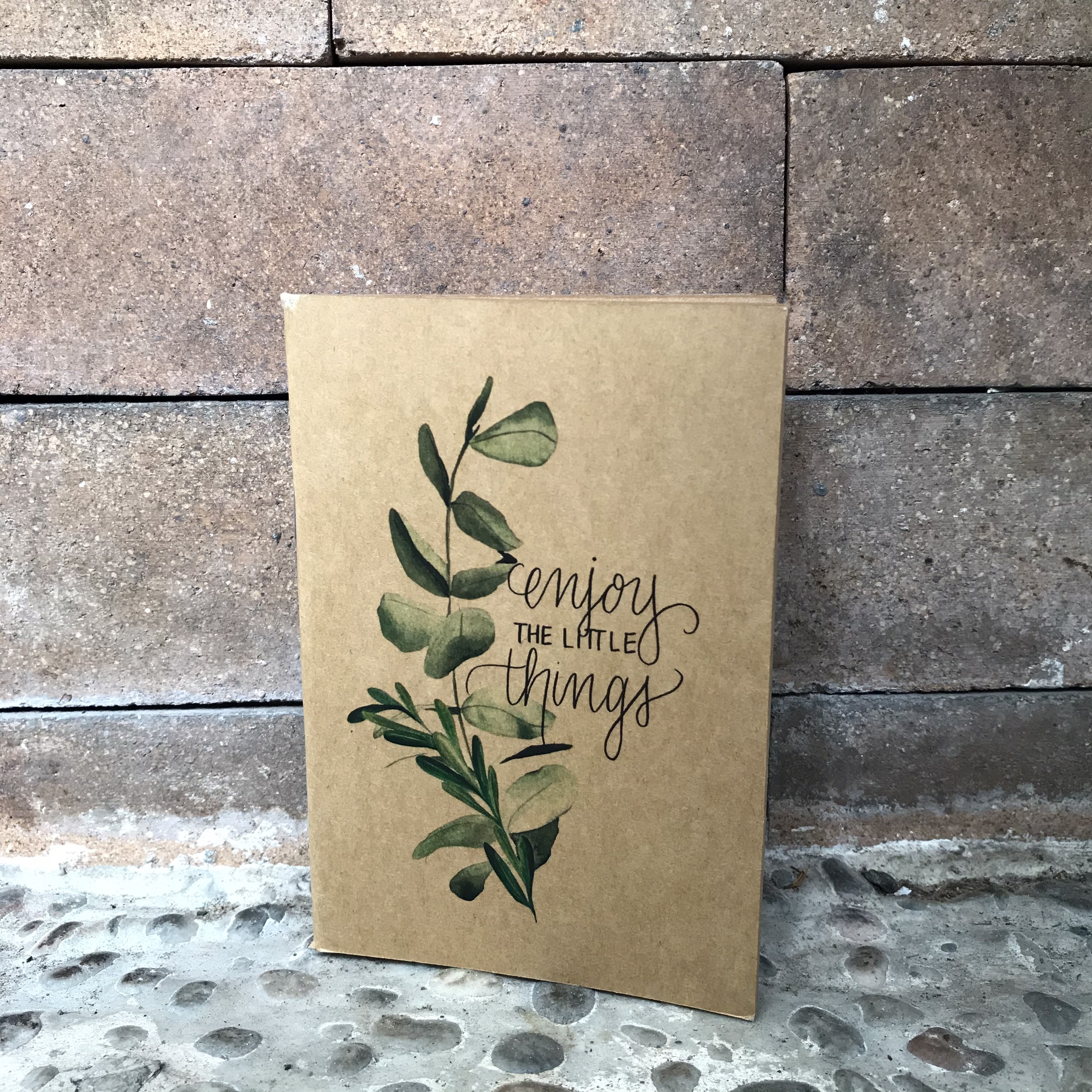 [HCM]Sổ Tay Kraft Mini Gáy Kim