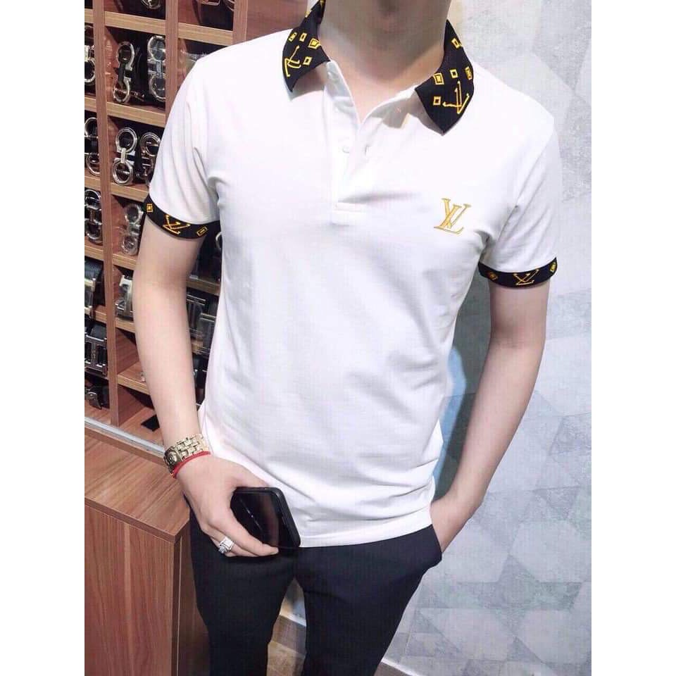 Áo thun nam cổ trụ in thêu logo cao cấp đẹp nhiều mẫu mới hot giá rẻ KASTORE ONLINE