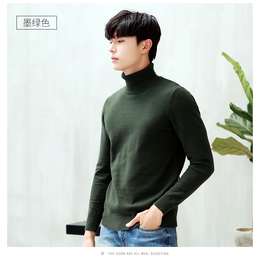 ÁO LEN NAM CỔ LỌ CHẤT ĐẸP