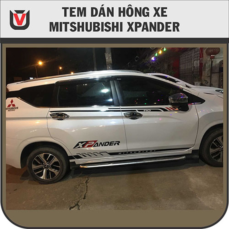 Tem xe Mitsubishi Xpander