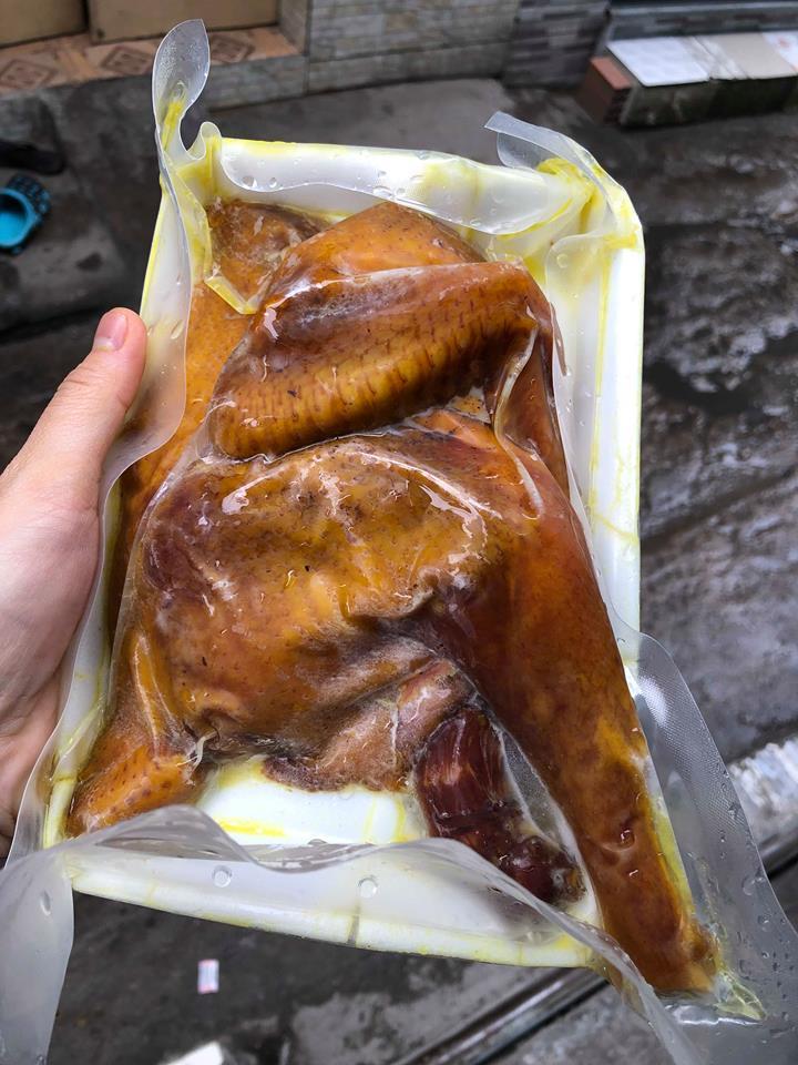 GÀ MUỐI HUN KHÓI 500Gr-Ship Tỉnh Inbox