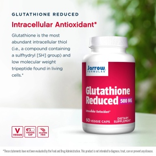 Viên Uống Trắng Da Glutathione Reduced 500mg Mỹ (Loại Trần) thumbnail