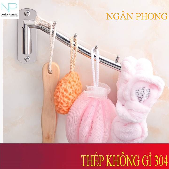 [HCM]MÓC TREO KHÁCH SẠN INOX 304