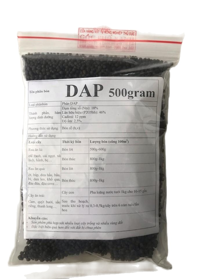Phân DAP Đen gói 500g