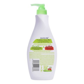 Sữa dưỡng thể  Hazeline Matcha & Lựu Đỏ Chai 370ml