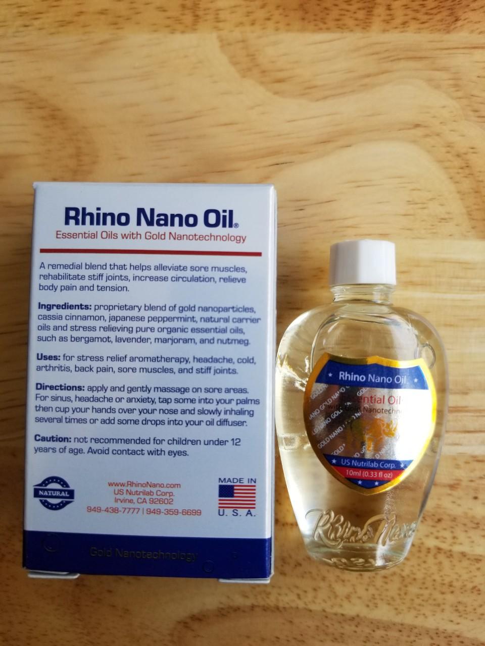 [HCM]Dầu Gió Con Tê Giác - Rhino Nano