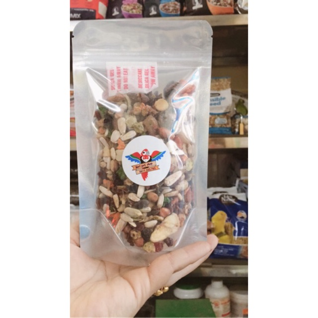 Fruit cocktail cao cấp cho vẹt gói 100g