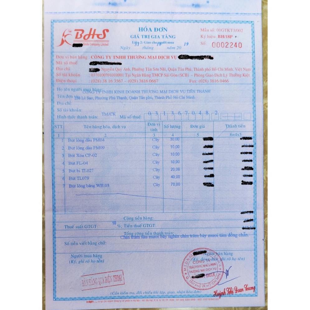 [Mã 12LSSALE giảm 100% đơn 50k] Bút Lông Dầu PM09 - Chính Hãng