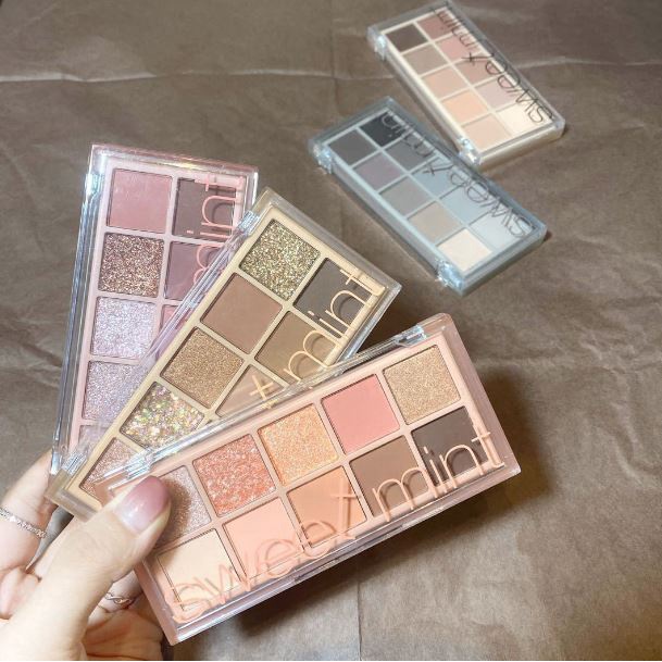 Bảng Phấn Mắt Sweet Mint 10 Màu Sắc Hiệu Ứng Lì