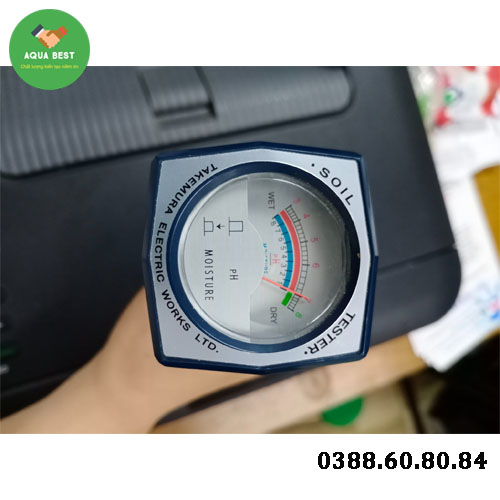 [Chính Hãng] Máy đo pH đất DM15 Nhật Bản Takemura, Bảo hành 12 tháng