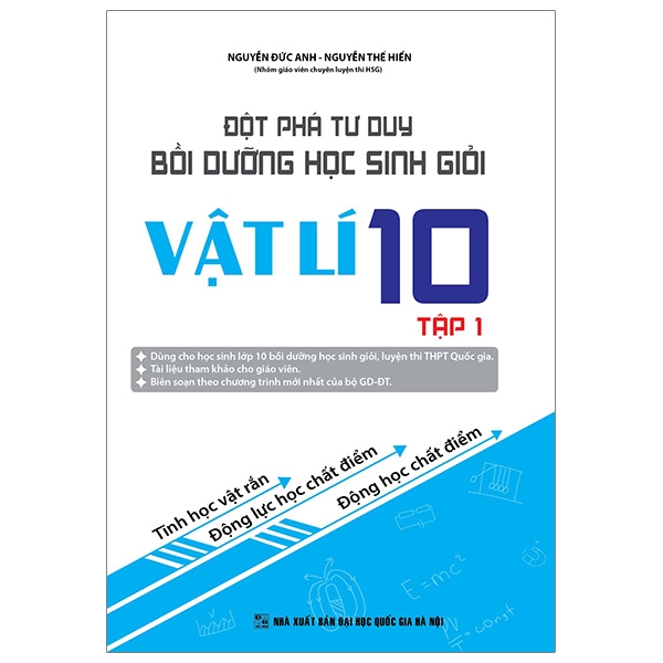 Fahasa - đột phá tư duy bồi dưỡng học sinh giỏi vật lí 10 - tập 1