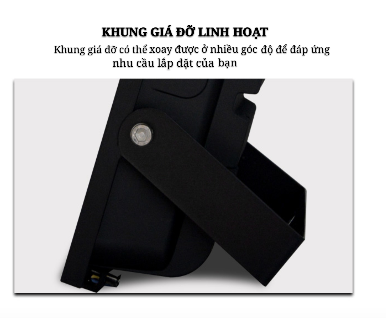 ĐÈN PHA LED COB 100W CAO CẤP IP66 BẢO HÀNH 12 THÁNG  ( Ánh sáng trắng)