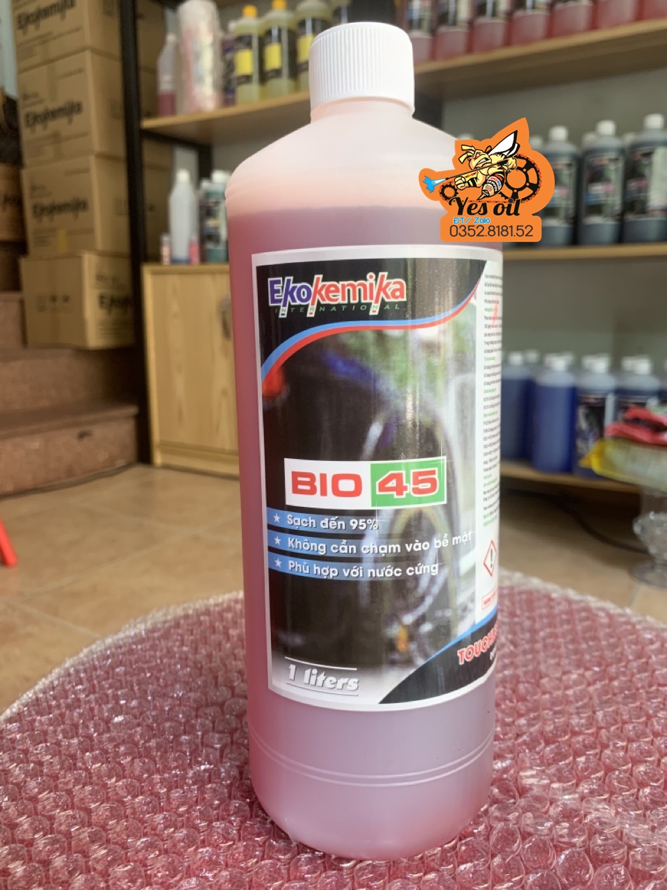 [HCM]Dung dịch rửa xe không chạm BIO45 1LIT