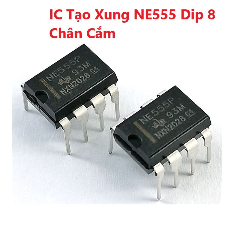 Ic tạo xung ne555 dip 8 chân cắm - hàng đài loan
