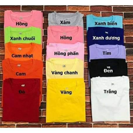 Áo thun phản quang IN TÊN THEO YÊU CẦU QUANH CỔ giá sĩ  chất cotton mịn mát