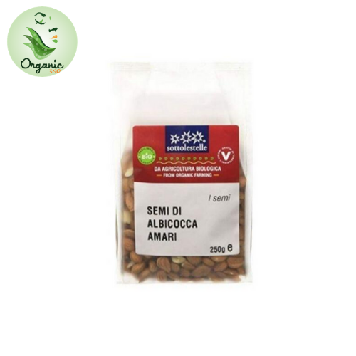 [HCM]Nhân hạt mơ đắng hữu cơ Sottolestelle 250g
